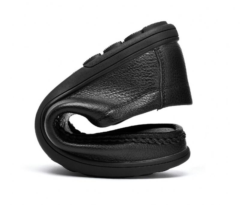 Modne Buty Mokasyny Męskie Prete - Brązowy