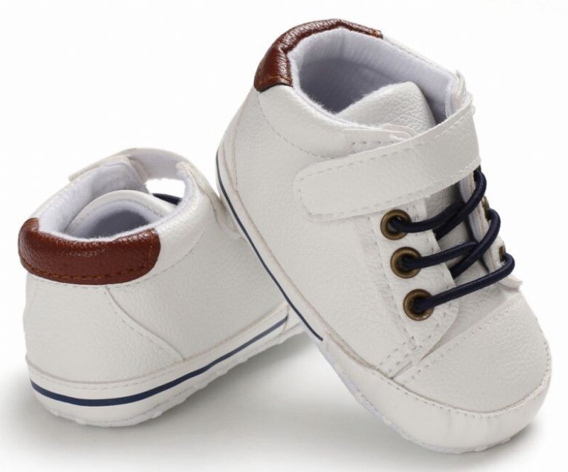 Modne Trampki Lotero Baby Dla Chłopców - Brązowy