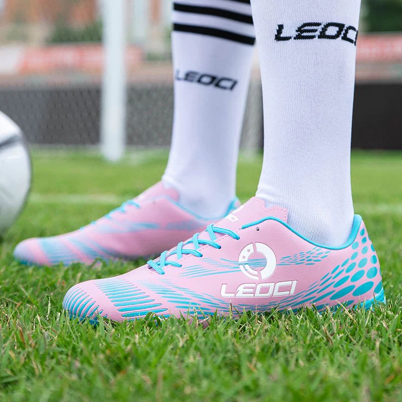 Modric Big Chłopięce Buty Piłkarskie - Różowy