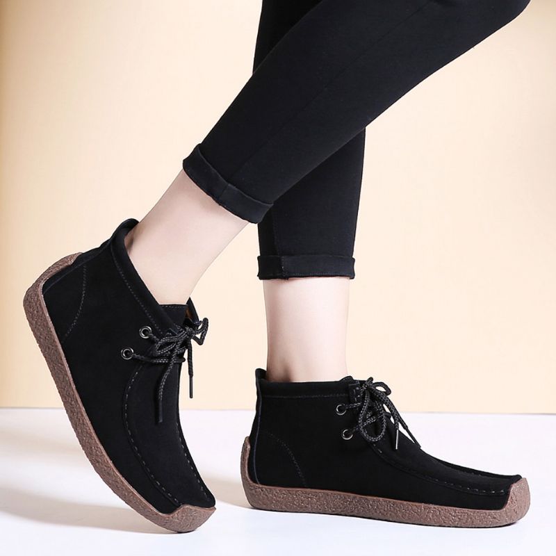 Molina Ankle Length Booties - Brązowy