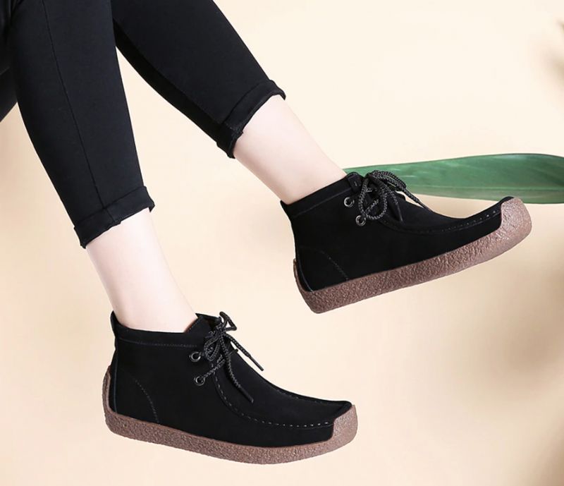 Molina Ankle Length Booties - Brązowy