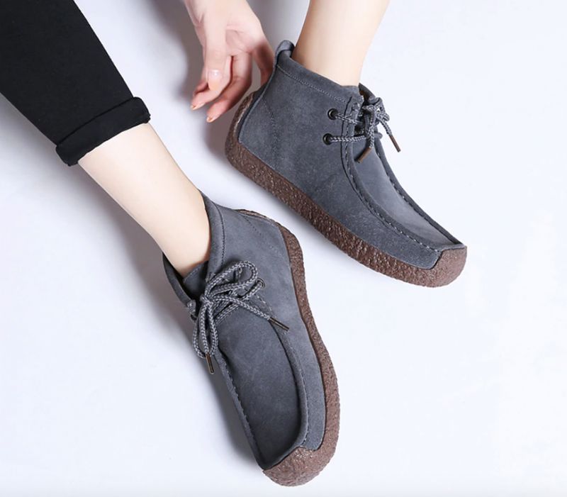 Molina Ankle Length Booties - Brązowy