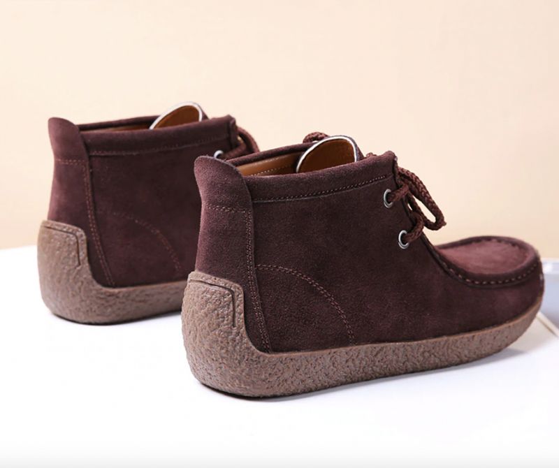Molina Ankle Length Booties - Brązowy