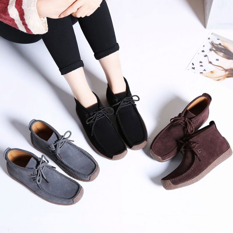 Molina Ankle Length Booties - Brązowy