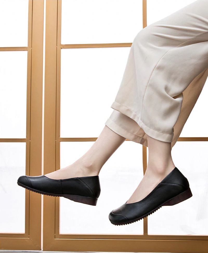 Moly Damskie Płaskie Buty - Beżowy