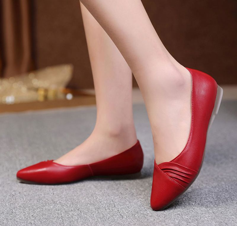 Monet Damskie Płaskie Buty - Zielony