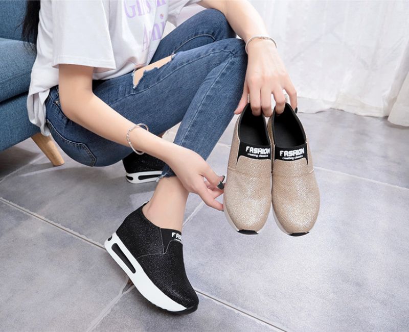 Moon V3 Damskie Buty Na Platformie - Czarny