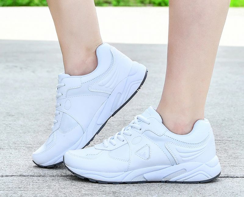 Moore Damskie Sznurowane Sportowe Buty Do Biegania - Różowy