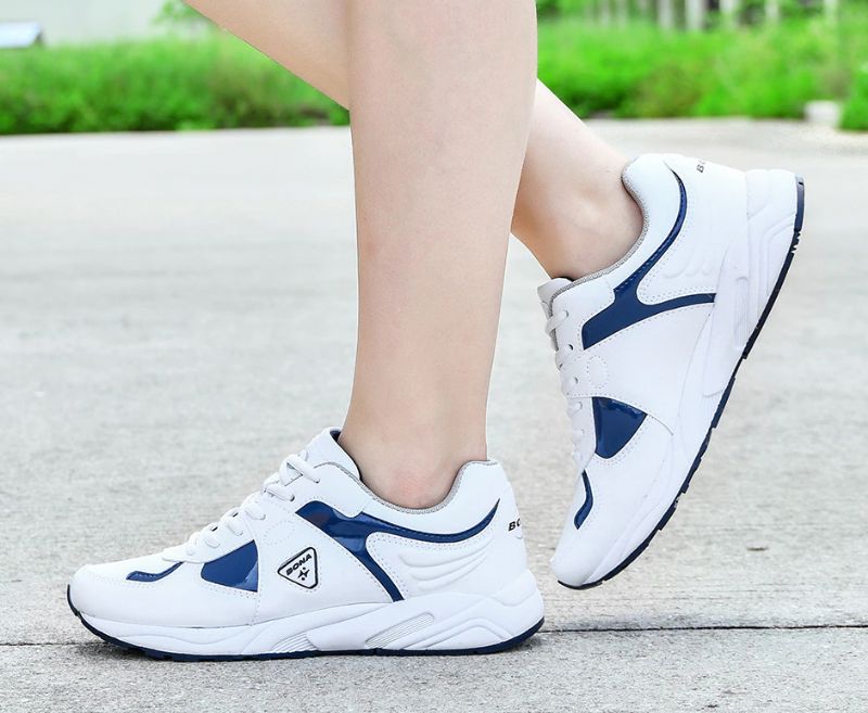Moore Damskie Sznurowane Sportowe Buty Do Biegania - Różowy