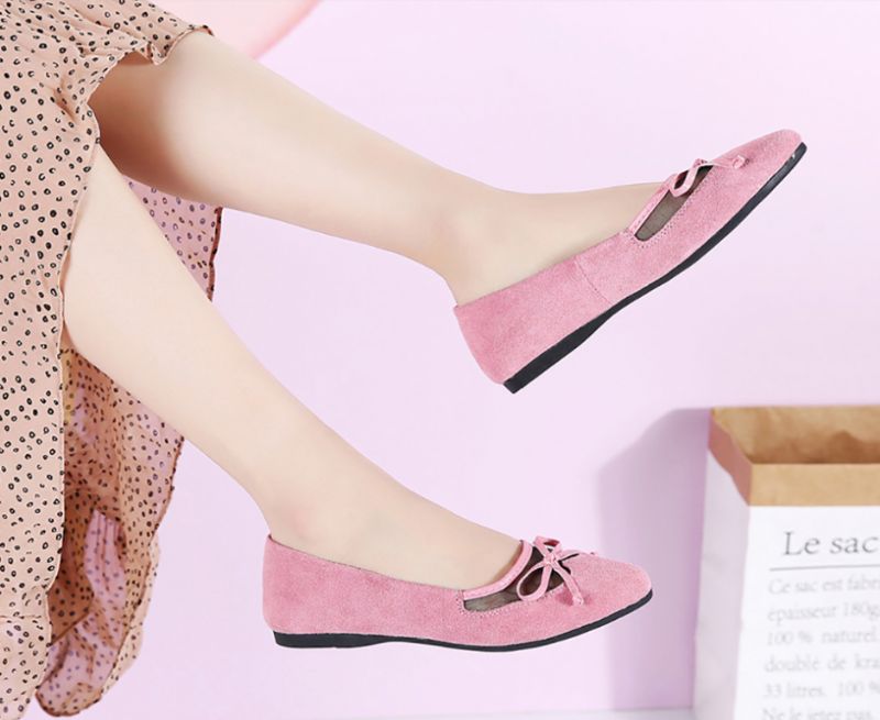 Morrigan Damskie Płaskie Buty - Czarny
