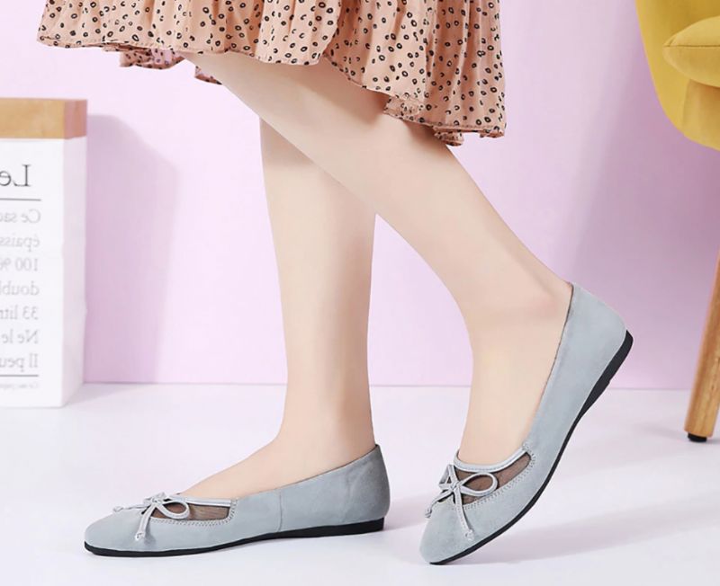 Morrigan Damskie Płaskie Buty - Czarny