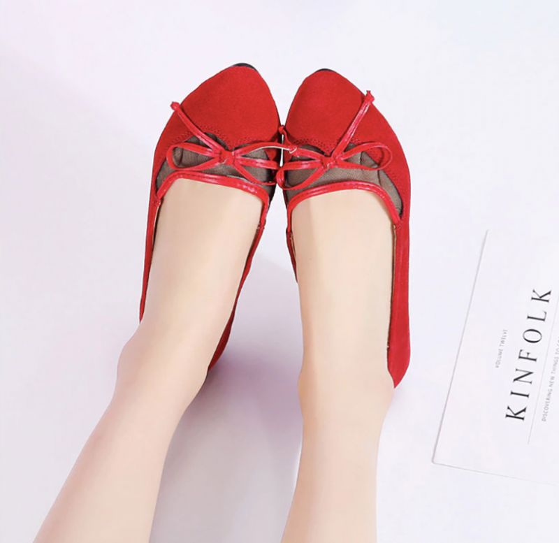 Morrigan Damskie Płaskie Buty - Czarny