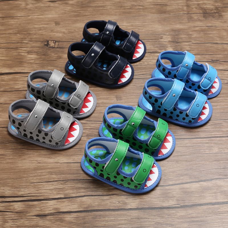 Moussa Baby Chłopięce Sandały Outdoorowe - Niebieski
