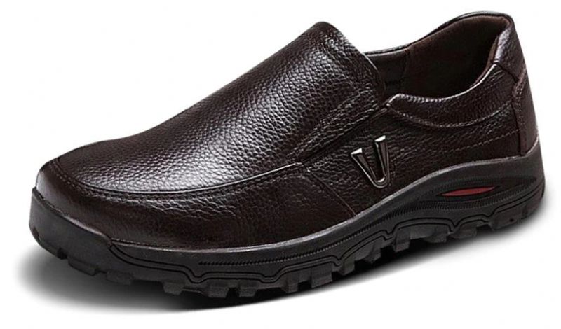 Muslera Męskie Mokasyny Buty Eleganckie - Kawa