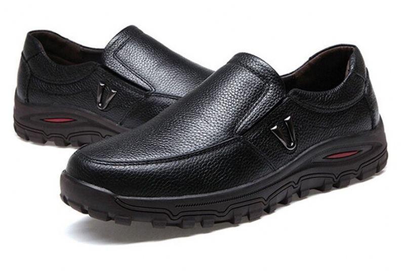 Muslera Męskie Mokasyny Buty Eleganckie - Kawa