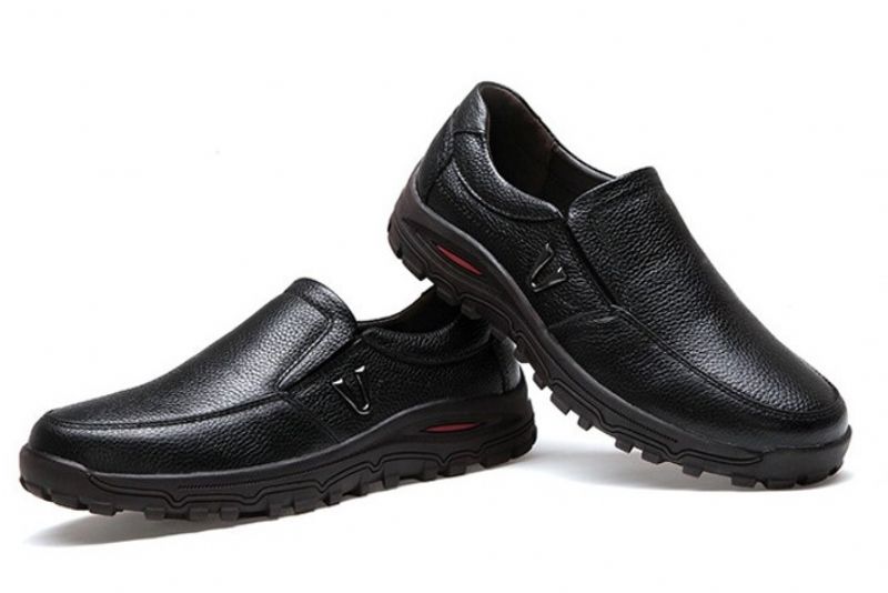 Muslera Męskie Mokasyny Buty Eleganckie - Kawa