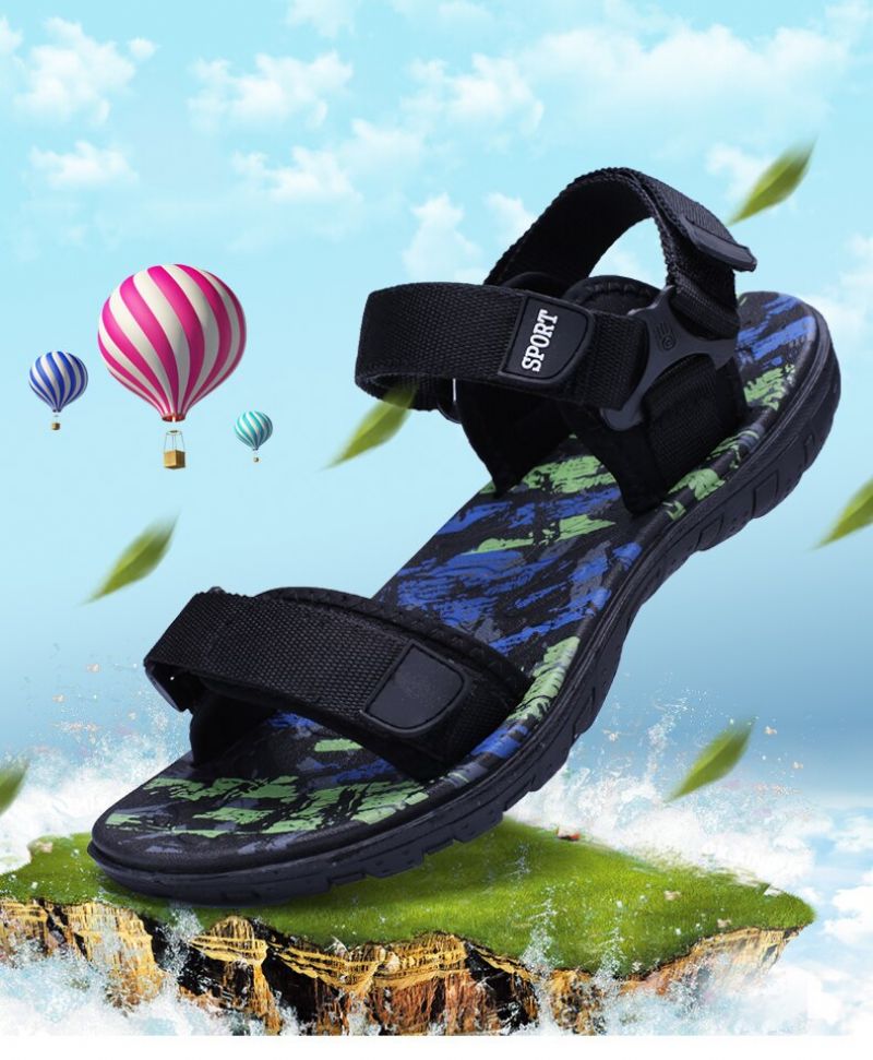 Nail Męskie Sandały Outdoorowes - Niebieski