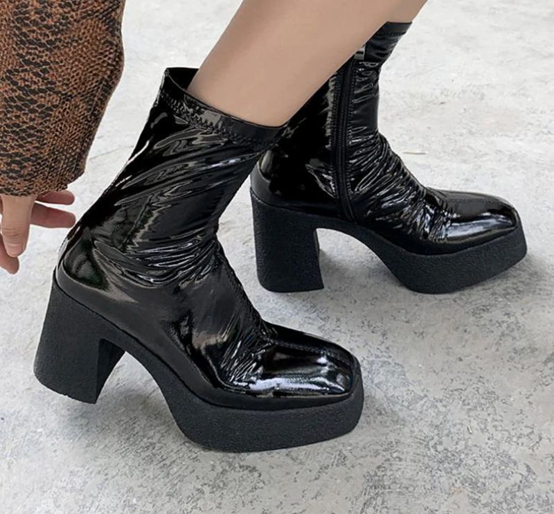 Nakia Damskie Buty - Czarna podeszwa