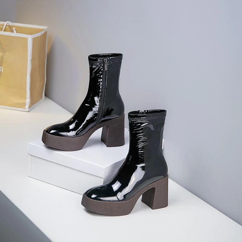 Nakia Damskie Buty - Czarna podeszwa