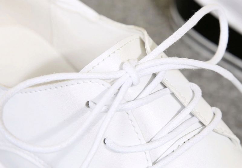 Nastia Damskie Buty Typu Oxford - Olej