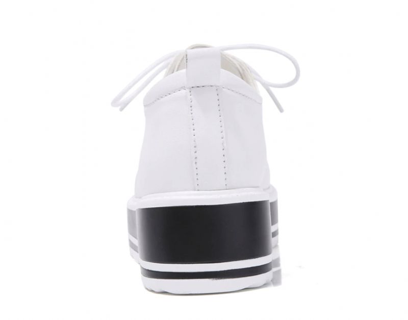Nastia Damskie Buty Typu Oxford - Olej