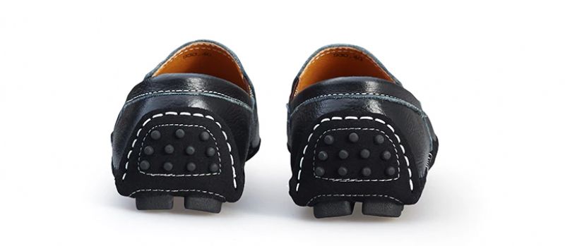 Ned Męskie Mokasyny Buty Codzienne - Czarny