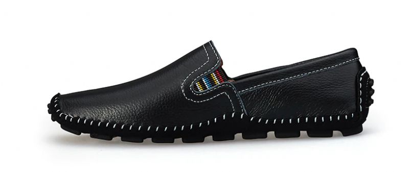 Ned Męskie Mokasyny Buty Codzienne - Czarny