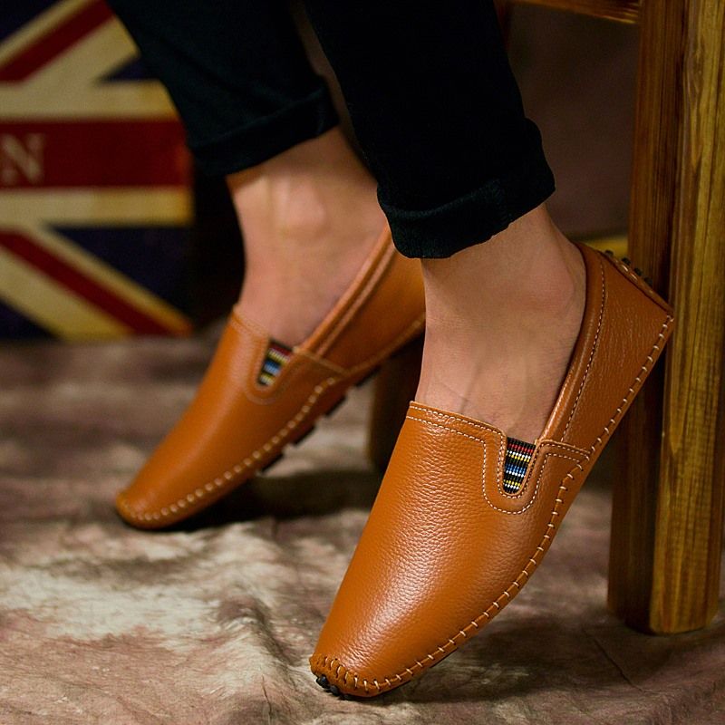 Ned Męskie Mokasyny Buty Codzienne - Czarny