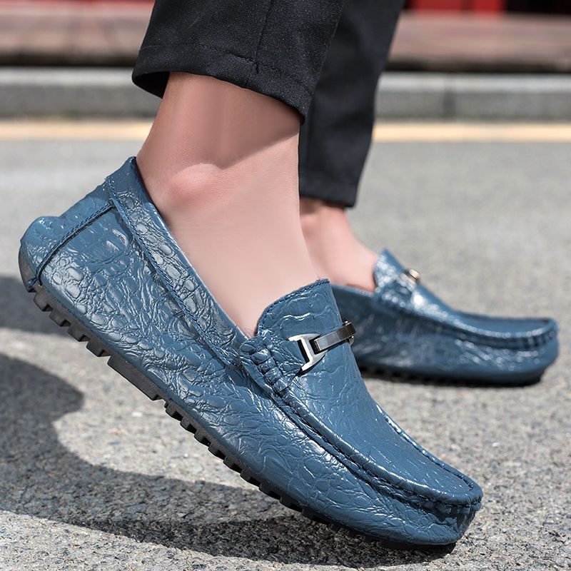 Neddy Męskie Mokasyny Casualowe Buty - Czarny