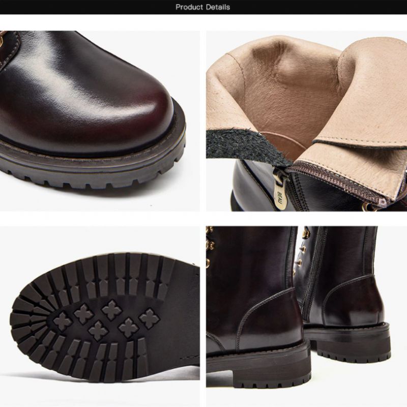 Neometta Damskie Buty Do Kostek - Wino