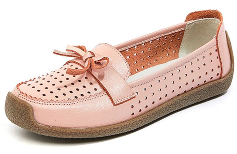 Nicole Damskie Mokasyny Typu Slip-on - Różowy