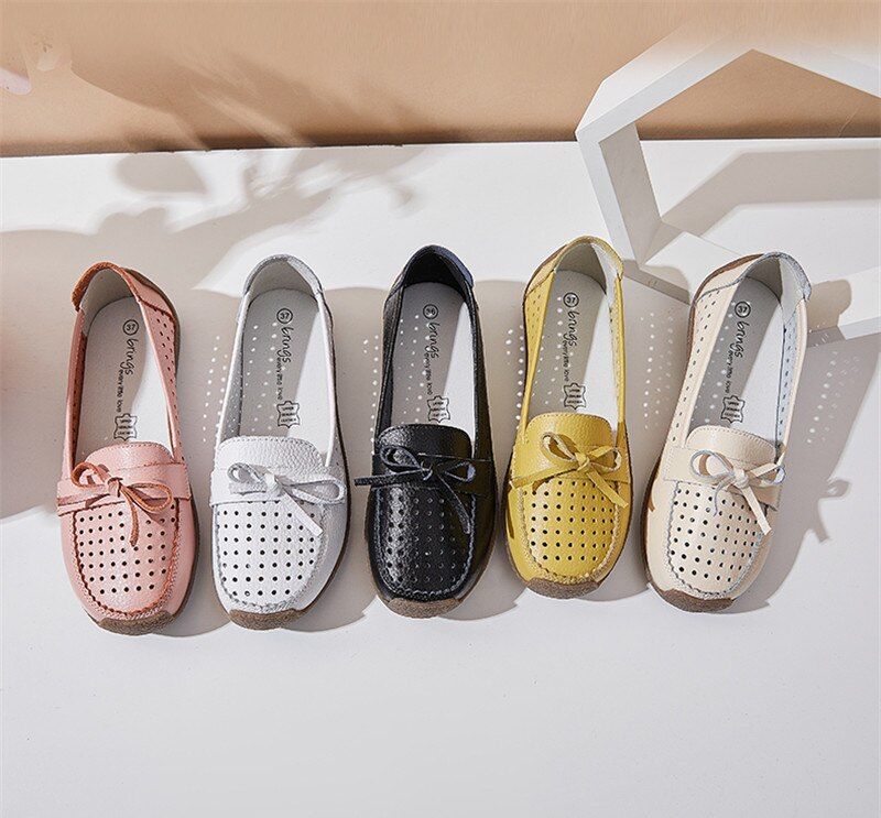 Nicole Damskie Mokasyny Typu Slip-on - Różowy