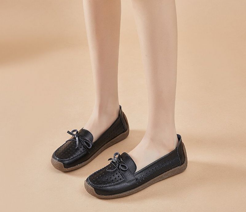 Nicole Damskie Mokasyny Typu Slip-on - Różowy