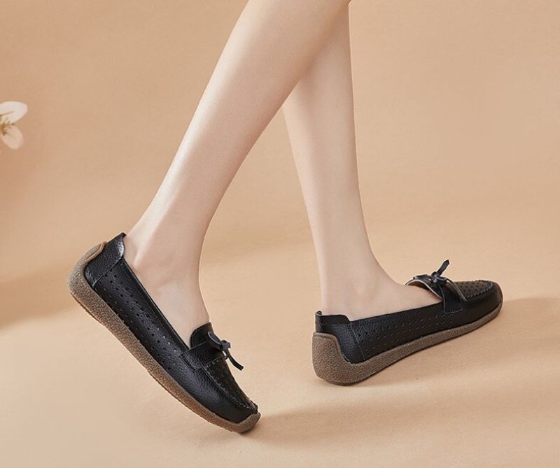 Nicole Damskie Mokasyny Typu Slip-on - Różowy