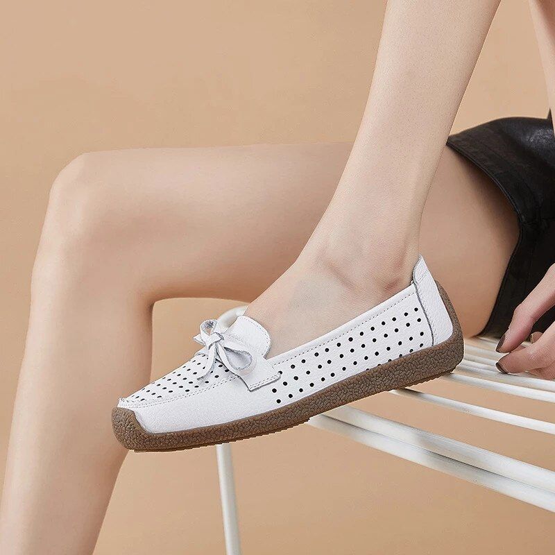 Nicole Damskie Mokasyny Typu Slip-on - Różowy