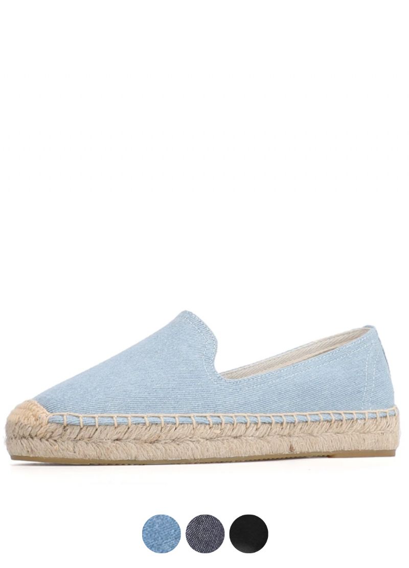 Nidia Damskie Wsuwane Espadryle