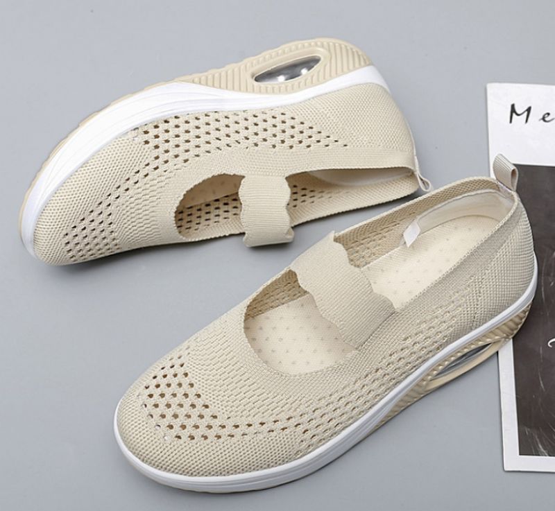 Ninoska Damskie Buty Platformowe Wsuwane Czarne - Czarny