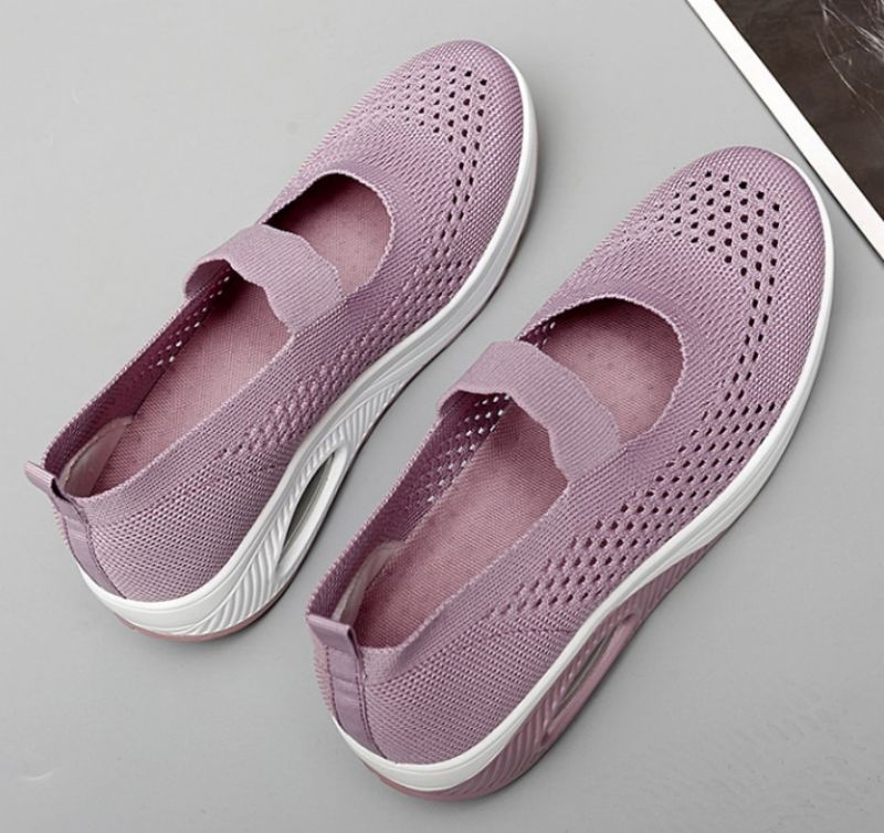 Ninoska Damskie Buty Platformowe Wsuwane Czarne - Czarny