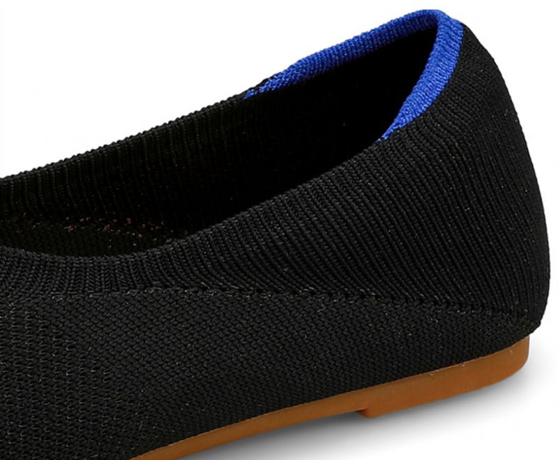 Ninsar Damskie Płaskie Buty - Czerwony wino
