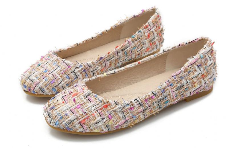 Niobe Damskie Płaskie Buty - Różowy