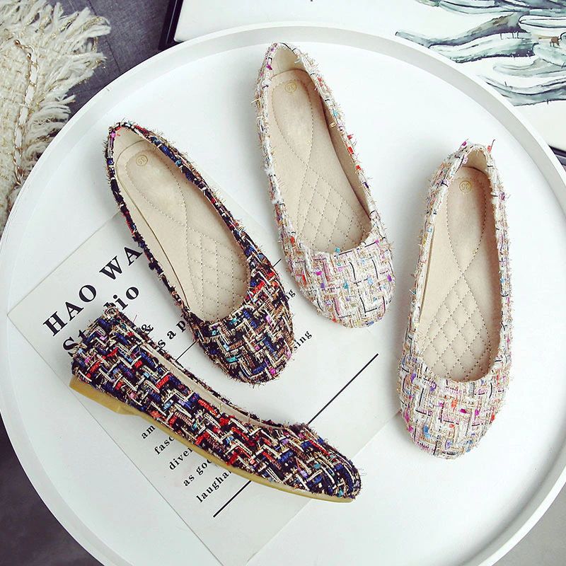 Niobe Damskie Płaskie Buty - Różowy