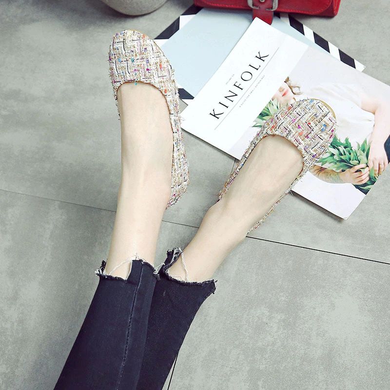 Niobe Damskie Płaskie Buty - Różowy