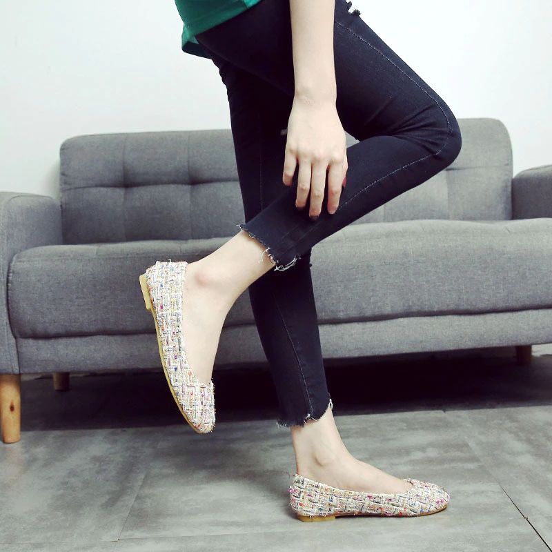Niobe Damskie Płaskie Buty - Różowy