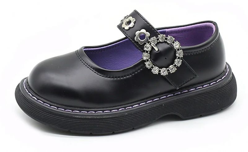 Noelia Dziewczęce Buty Szkolne - Czarny