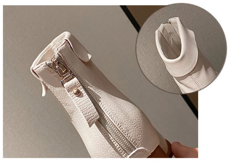 Nonna Booties Ankle Length - Beżowy