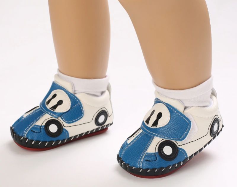 Norman Baby Modne Tenisówki Chłopięces - Granatowy