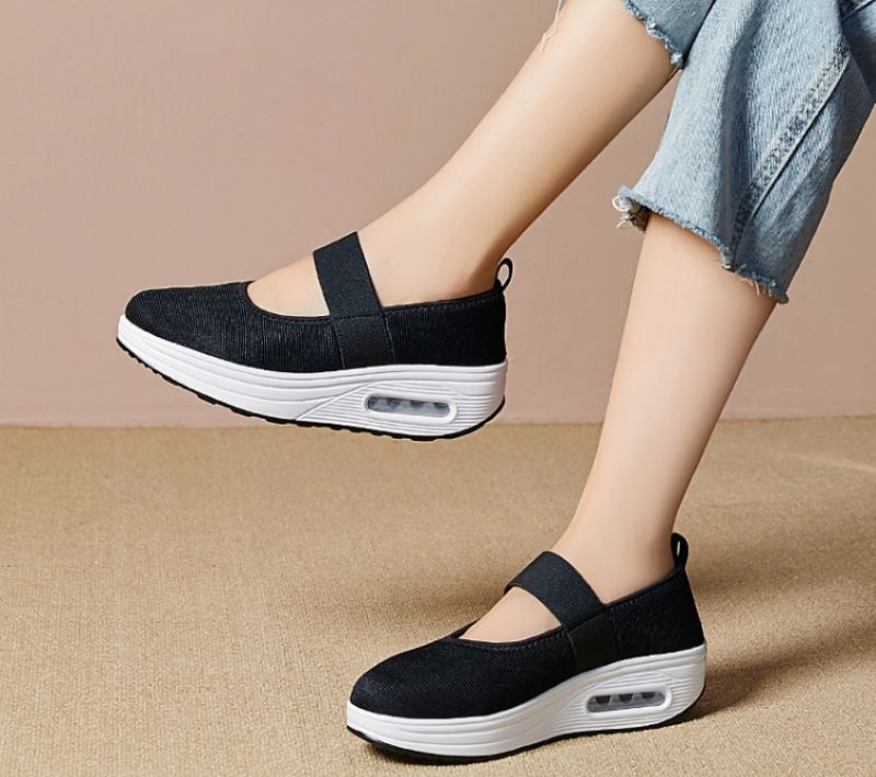 Nova Damskie Buty Platformowe - Czerwony