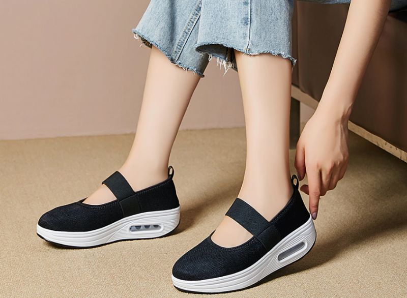 Nova Damskie Buty Platformowe - Czerwony