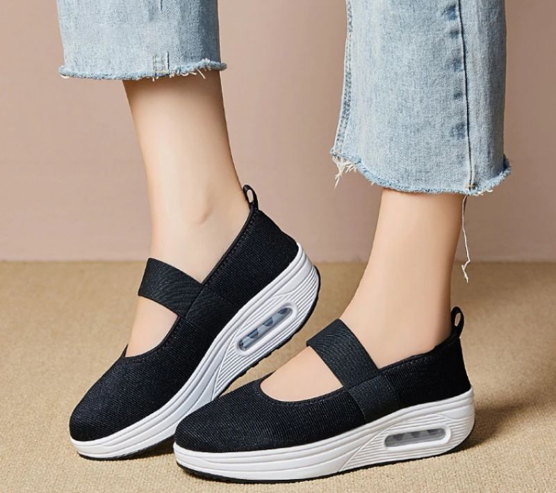 Nova Damskie Buty Platformowe - Czerwony
