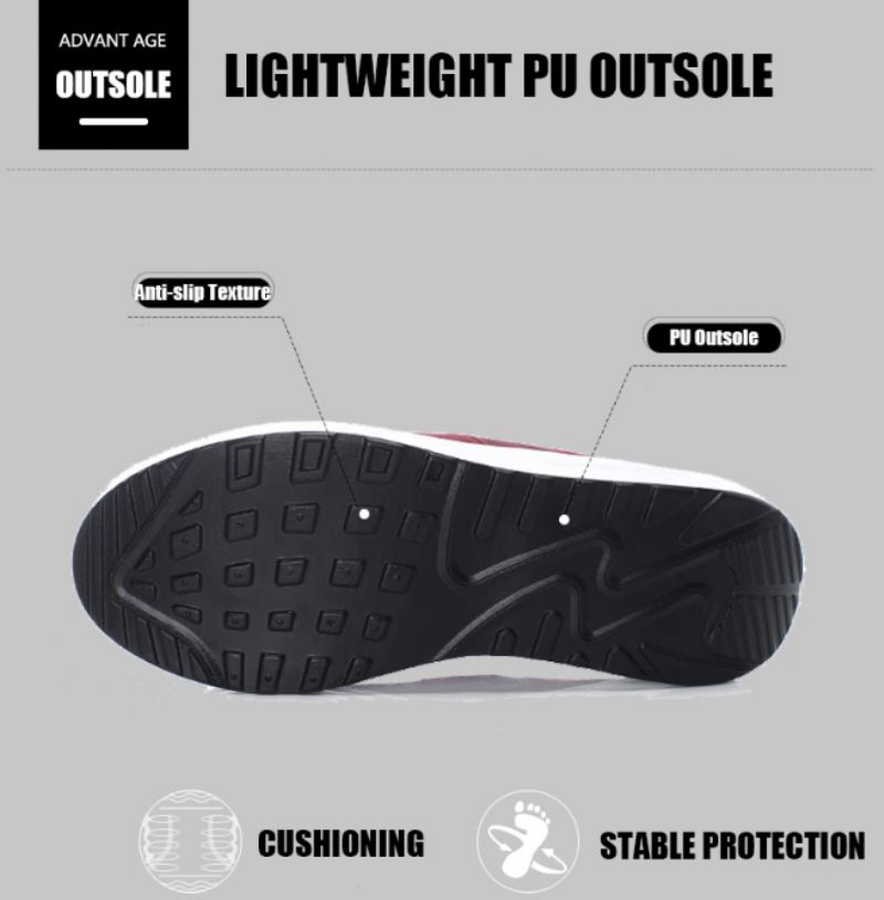 Nova Damskie Buty Platformowe - Czerwony
